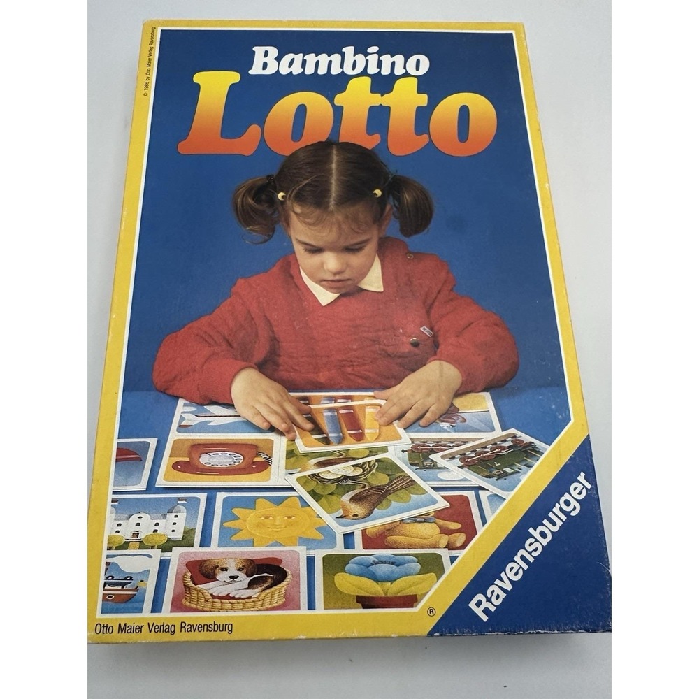 Vintage Lotto 1966  Ravensburger  lotto game‎ GOOD Complete